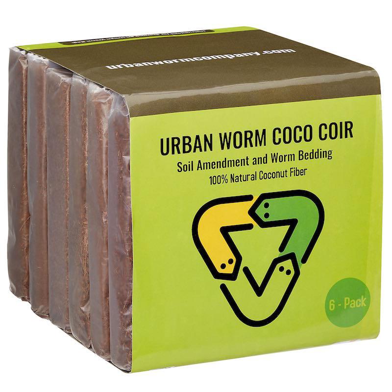 6-Pack Coco Coir & Thermometer Promo